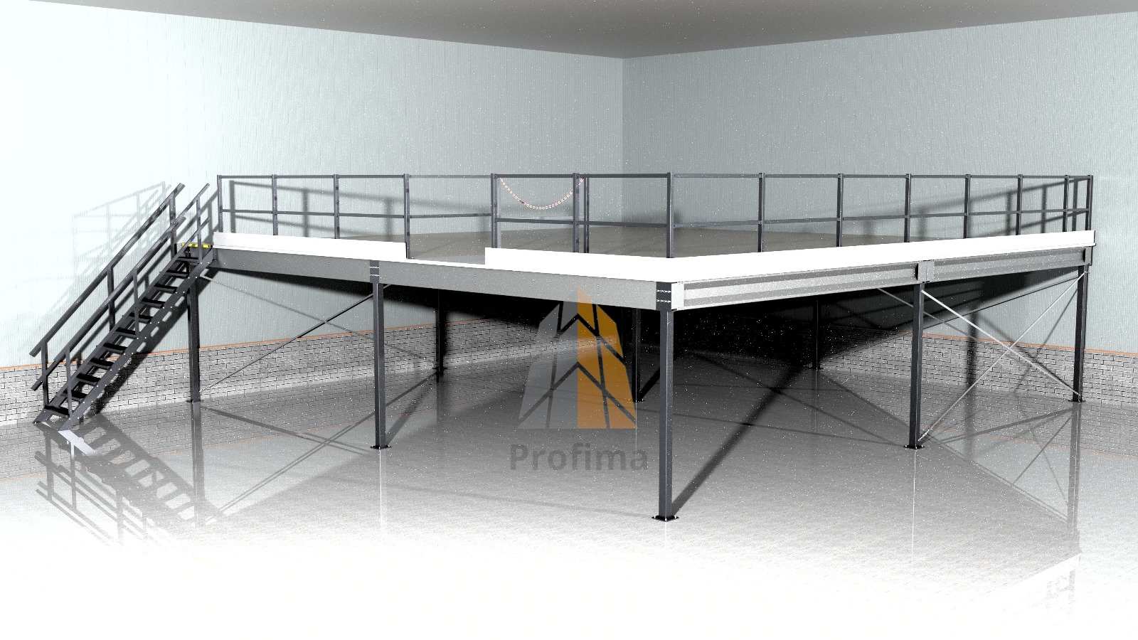 Günstige gebrauchte Entresolvloer mit Treppe